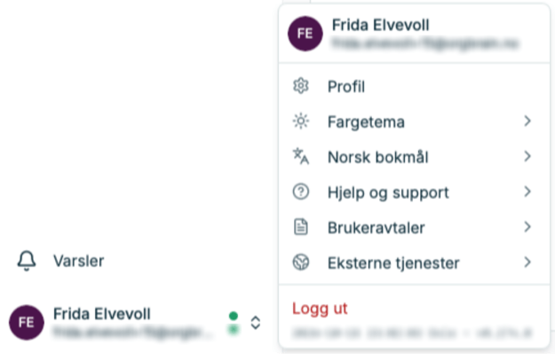 Personlige tilpasninger